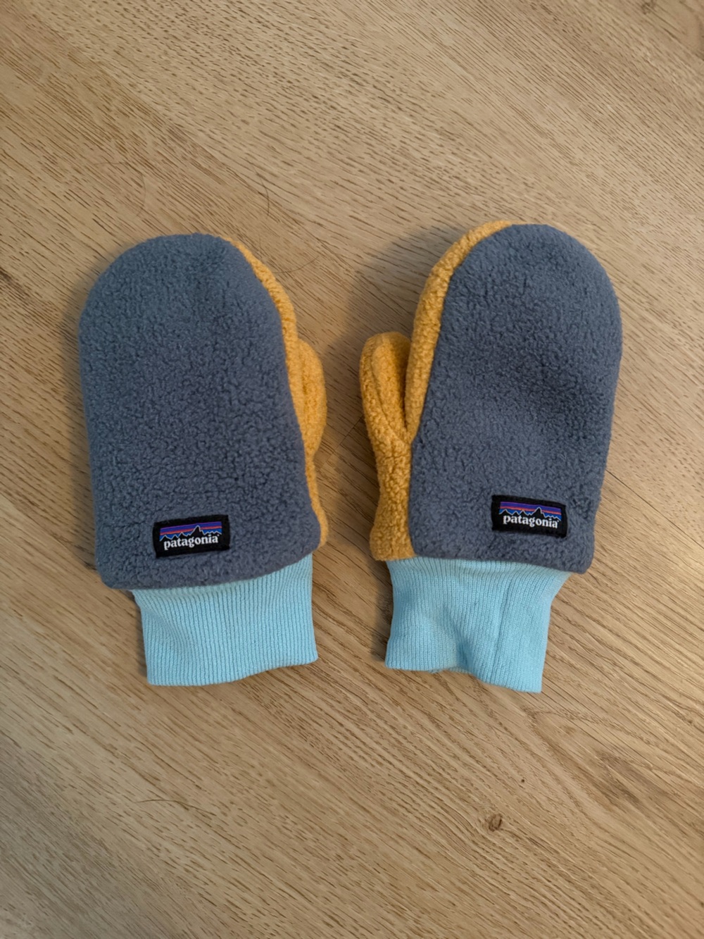 NWOT patagonia toddler kid pita pocket mittens
